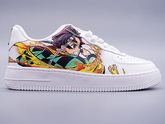 Tanjiro Kamado Low Top - Demon Slayer | Fire Breathing Edition