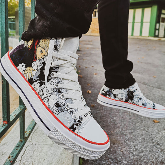 Yuji Itadori High-Top Canvas
