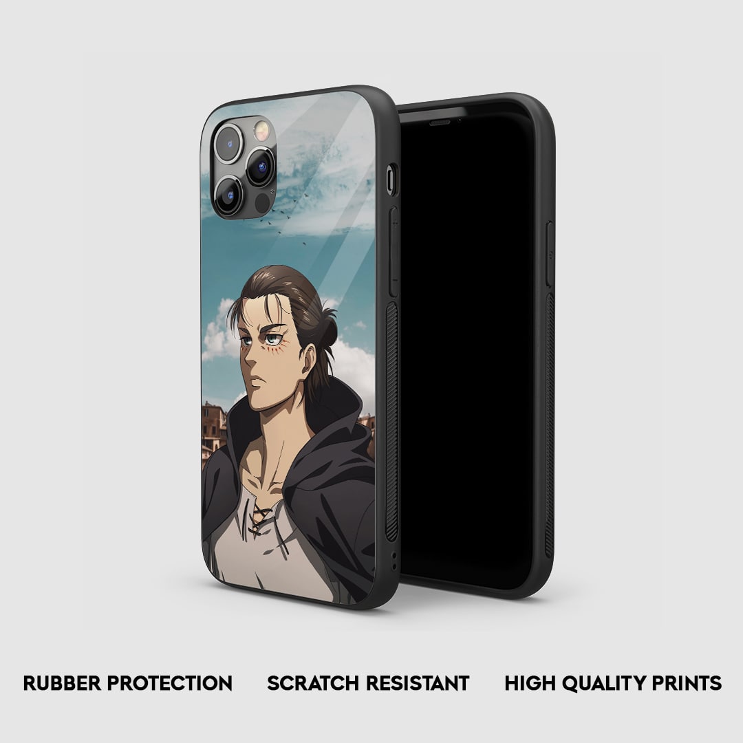 AOT Eren Silicone Armored Phone Case by Anime Phone Cover