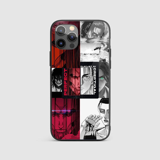 Attack on Titan Soundtrack Silicone Armored Phone Cases by Anime Phone Cover