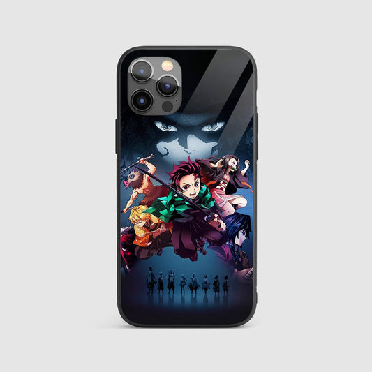 Demon Group Action Silicone Armored Phone Case