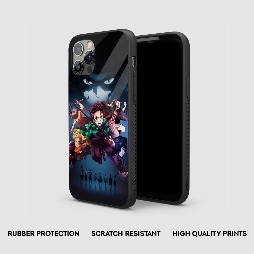 Demon Group Action Silicone Armored Phone Case by Anime Phone Cover