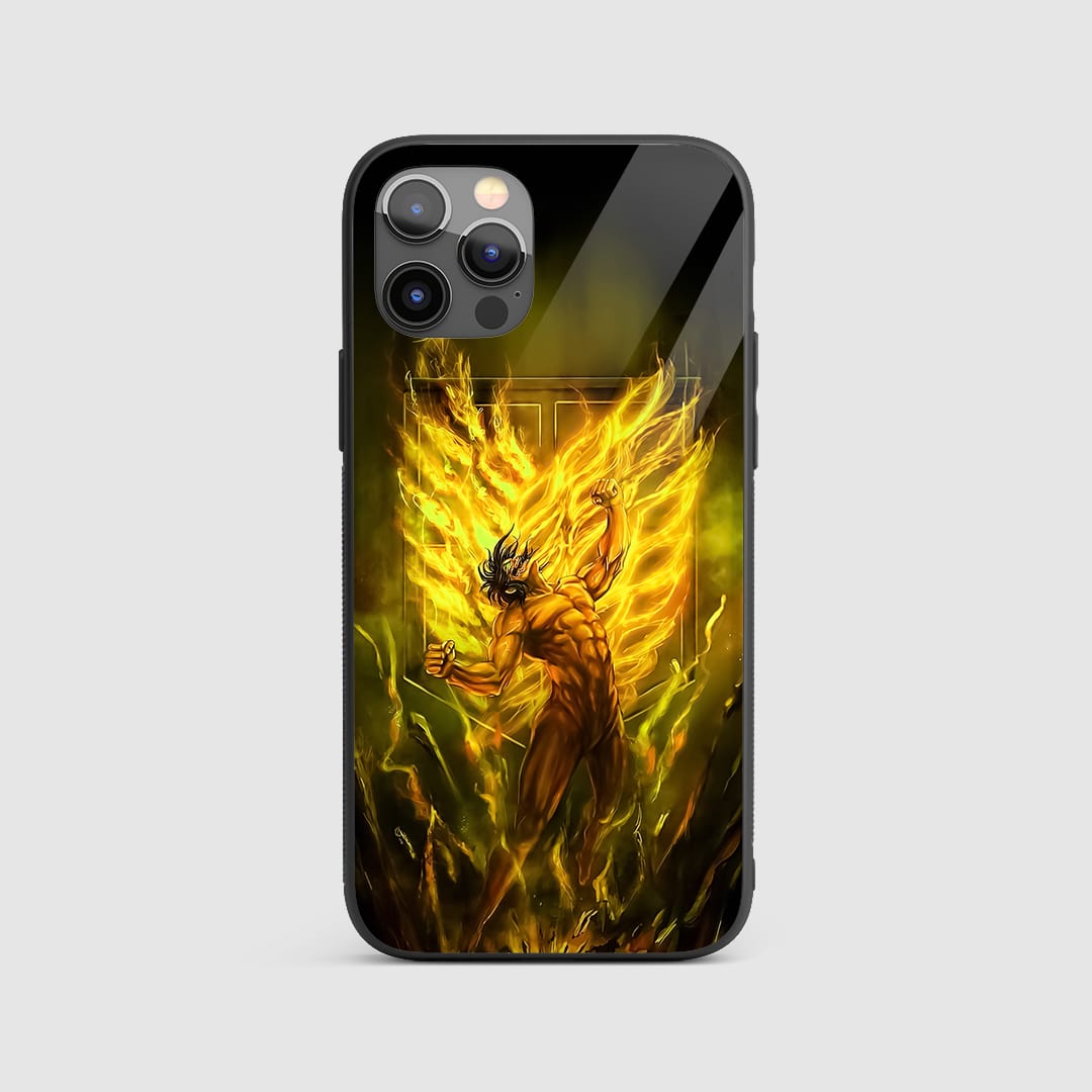 Eren Titan Form Silicone Armored Phone Case by Anime Phone Cover