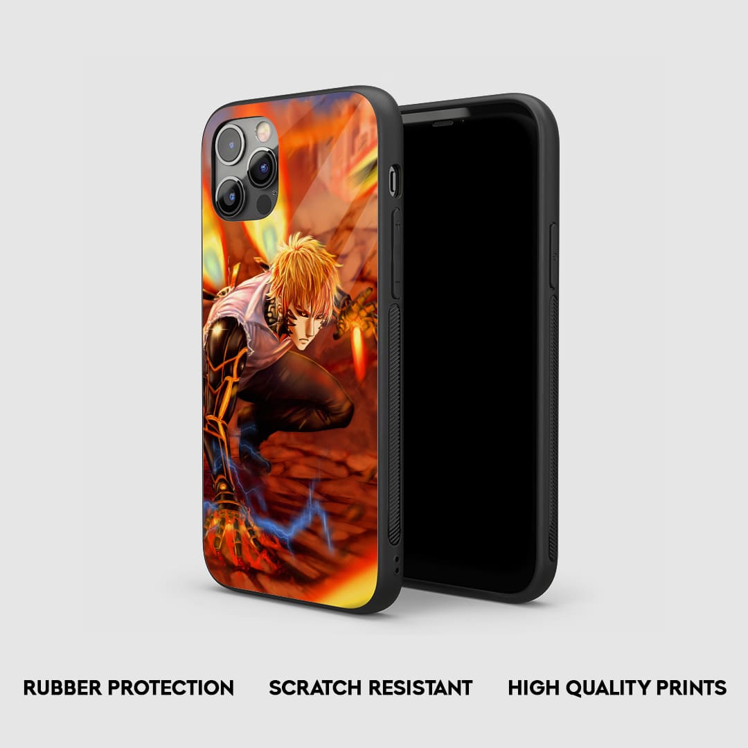Genos Action Silicone Armored Phone Case by Anime Phone Cover