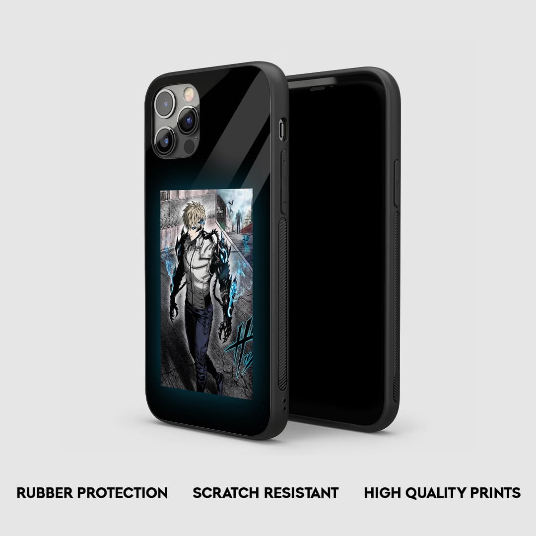 Genos Cyborg Silicone Armored Phone Case by Anime Phone Cover