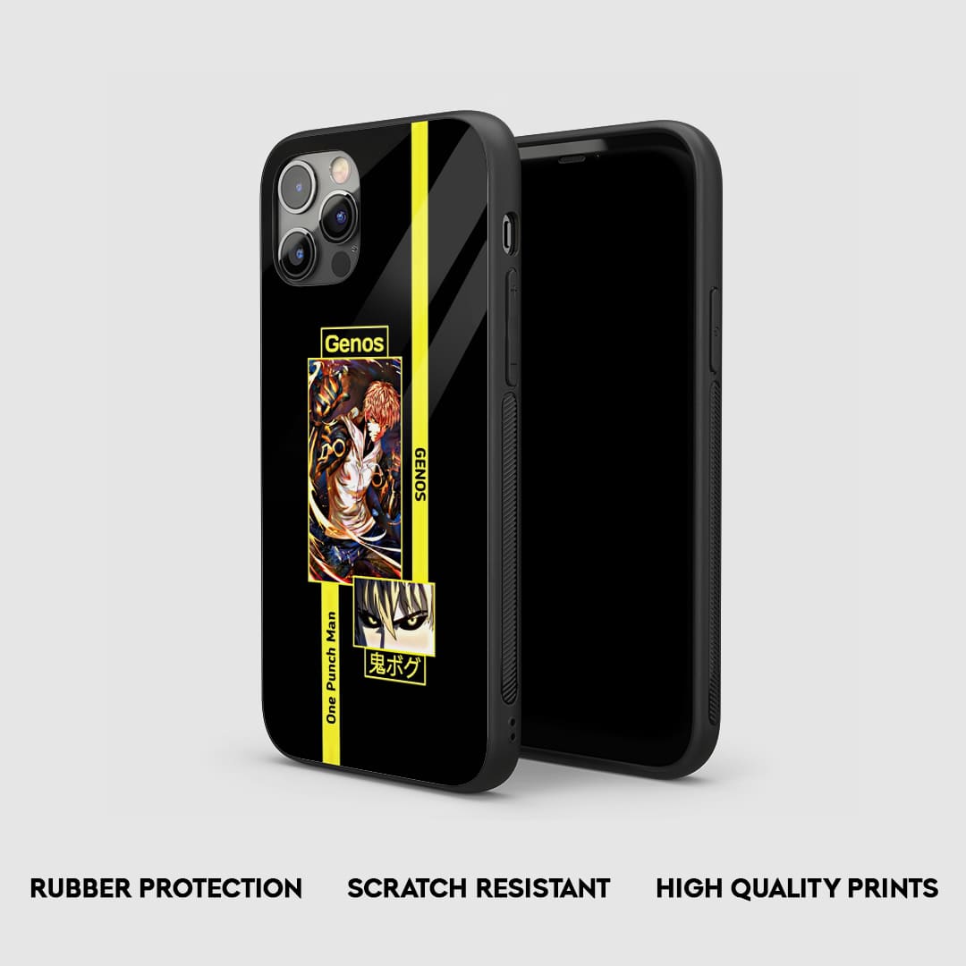 Genos One Punch Man Silicone Armored Phone Case by Anime Phone Cover