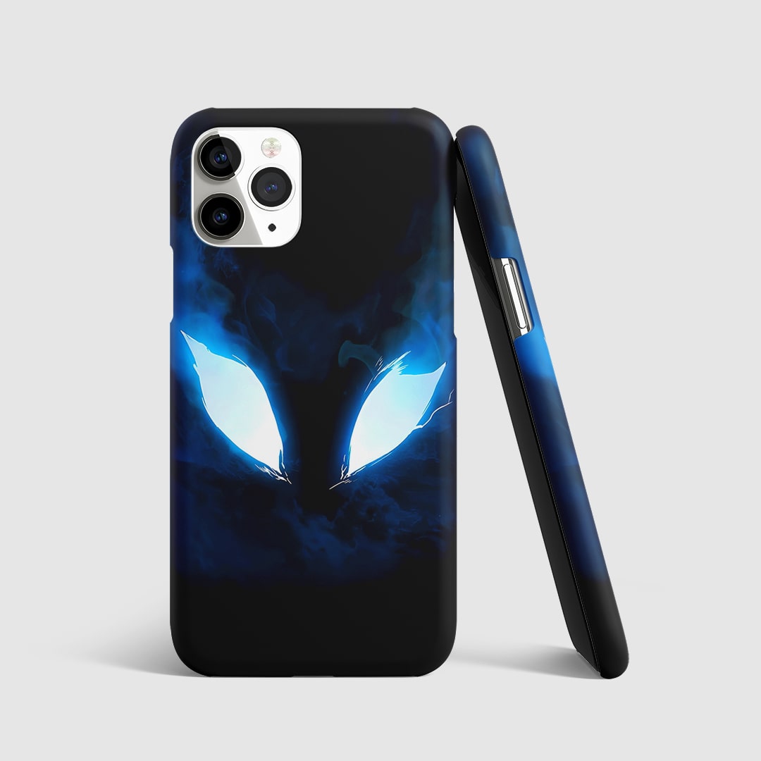 Glowing Blue Eyes Phone Cover by Anime Phone Cover