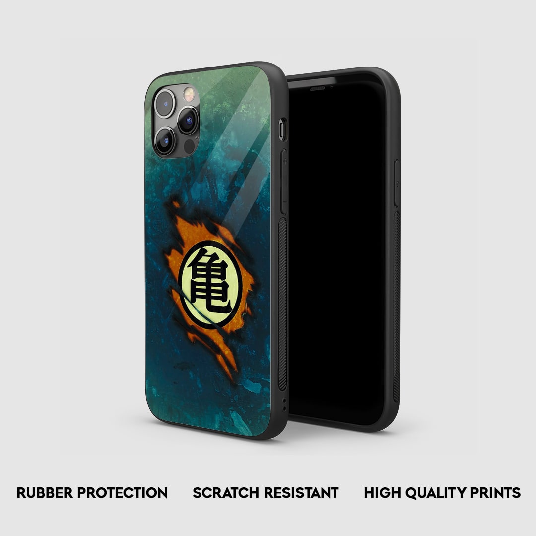 Goku Symbol Silicone Armored Phone Case by Anime Phone Cover