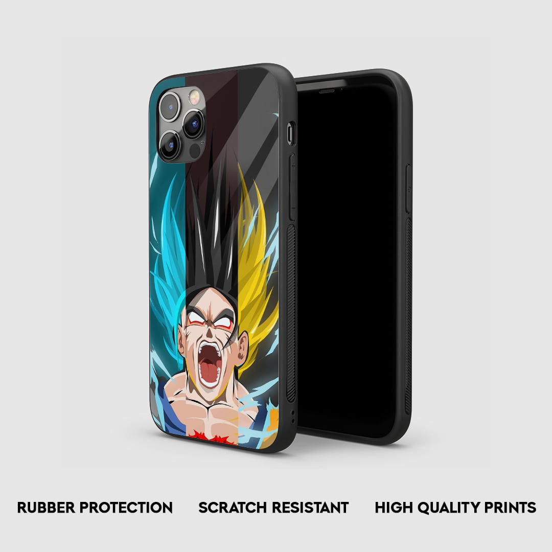 Goku & Vegeta Silicone Armored Phone Case by Anime Phone Cover
