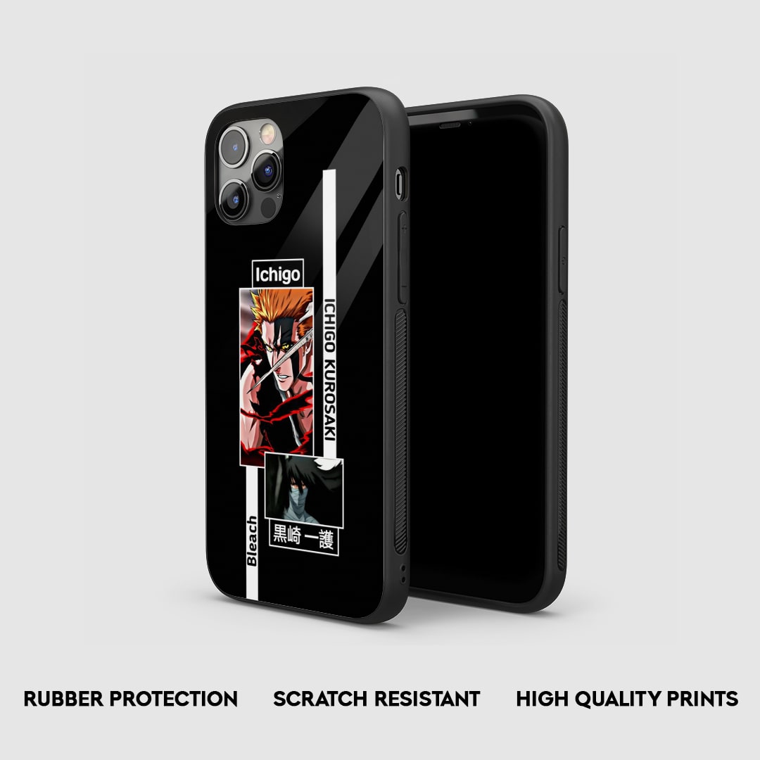 Ichigo Kurosaki Bleach Silicone Armored Phone Case by Anime Phone Cover