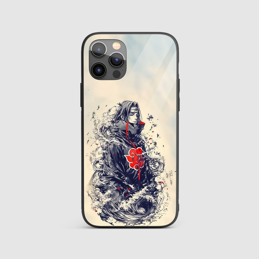 Itachi Dispersed Silicone Armored Phone Case by Anime Phone Cover