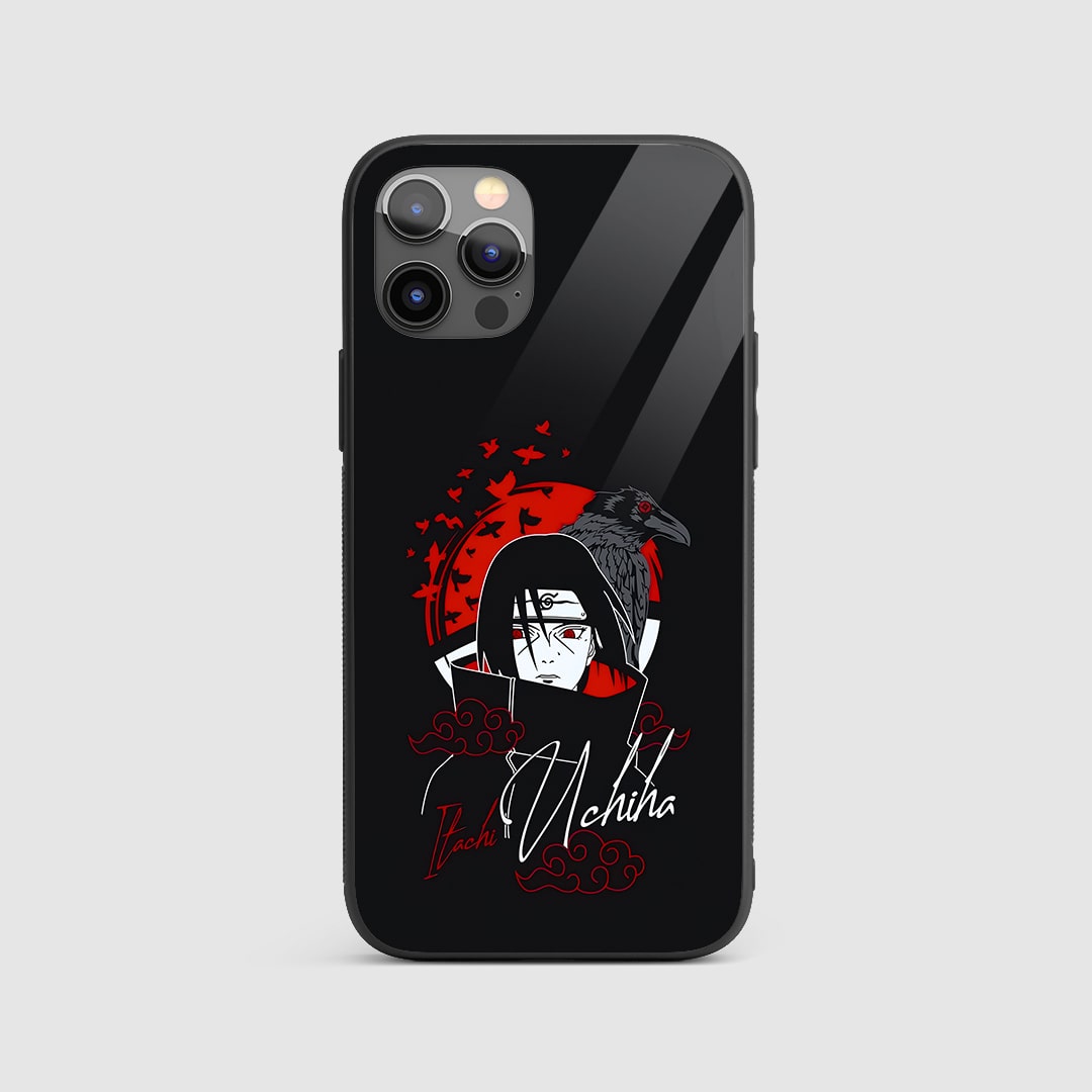 Itachi Minimal Silicone Armored Phone Case by Anime Phone Cover