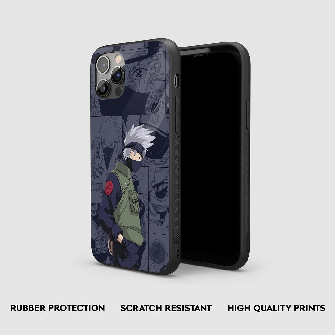 Kakashi Manga Silicone Armored Phone Case by Anime Phone Cover