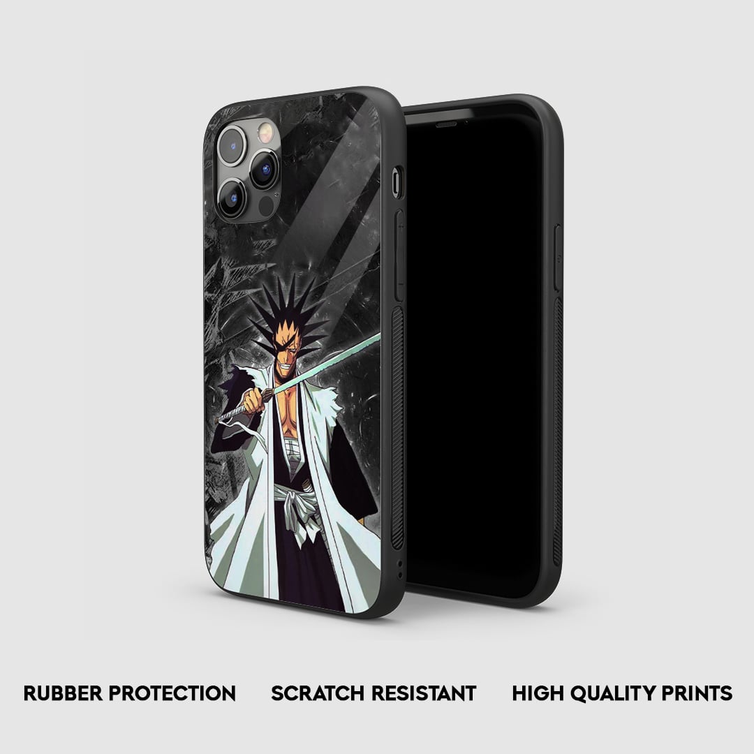 Kenpachi Zaraki Silicone Armored Phone Case by Anime Phone Cover