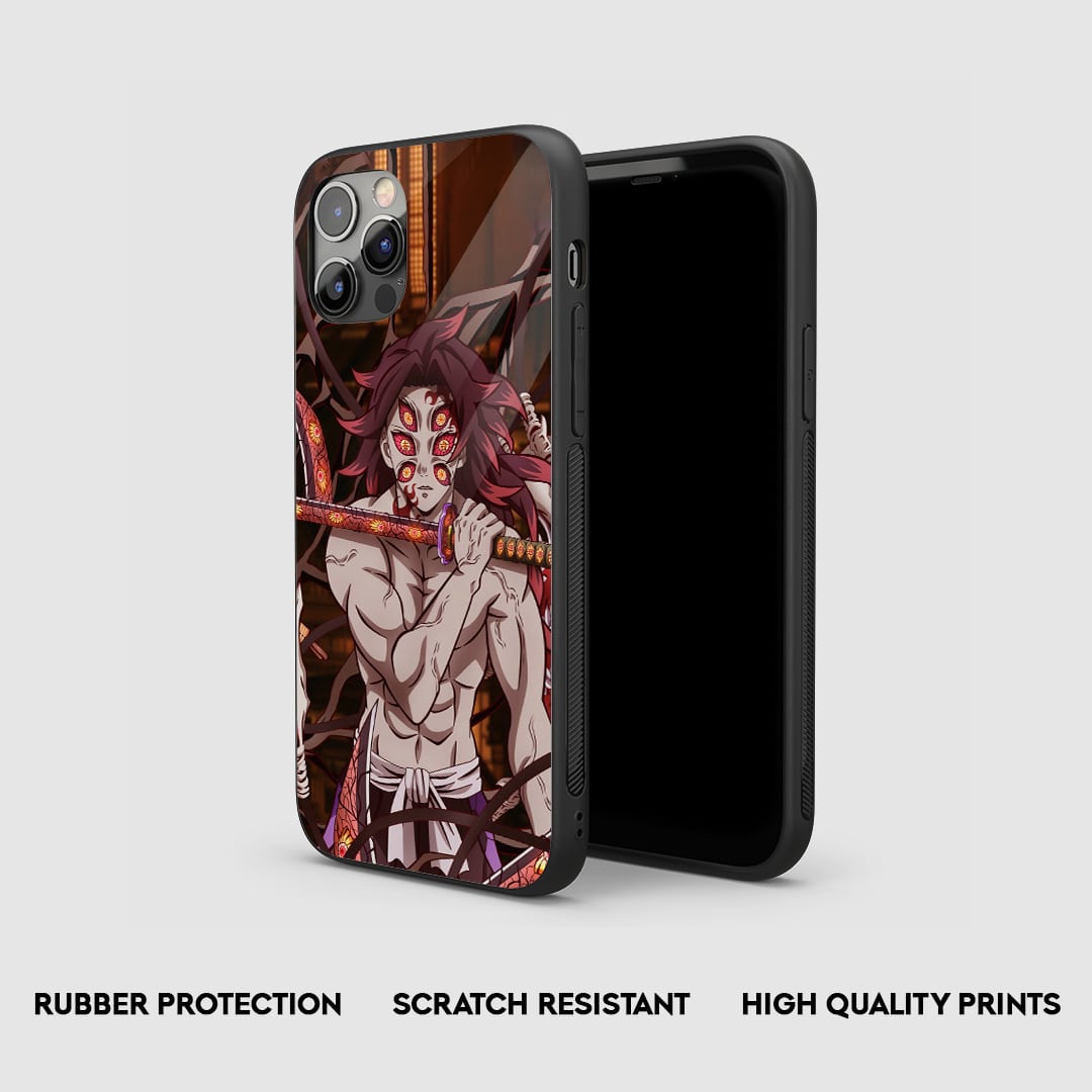 Kokushibo Graphic Silicone Armored Phone Case by Anime Phone Cover