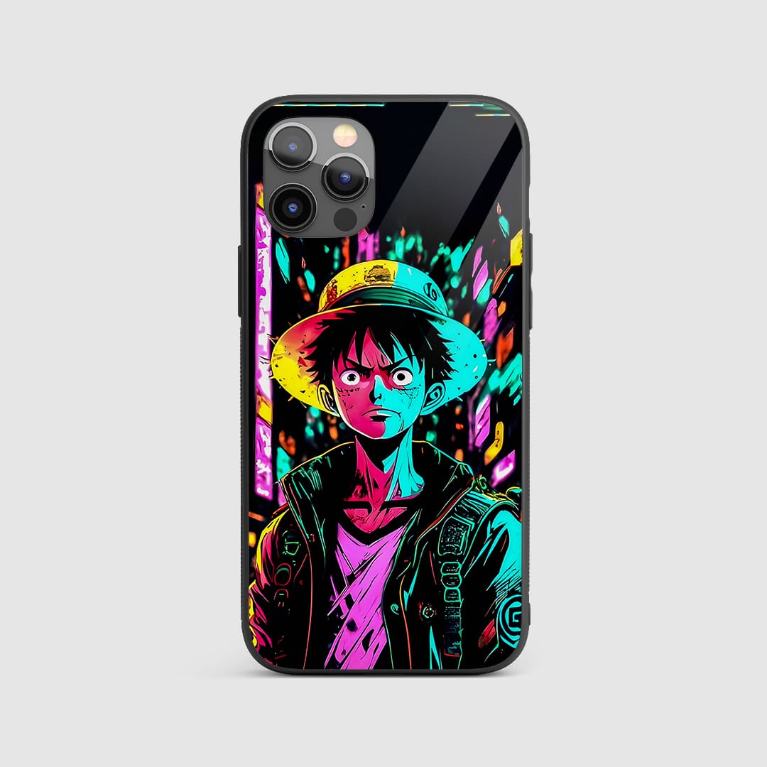 Luffy Portray Silicone Armored Phone Cover by Anime Phone Cover