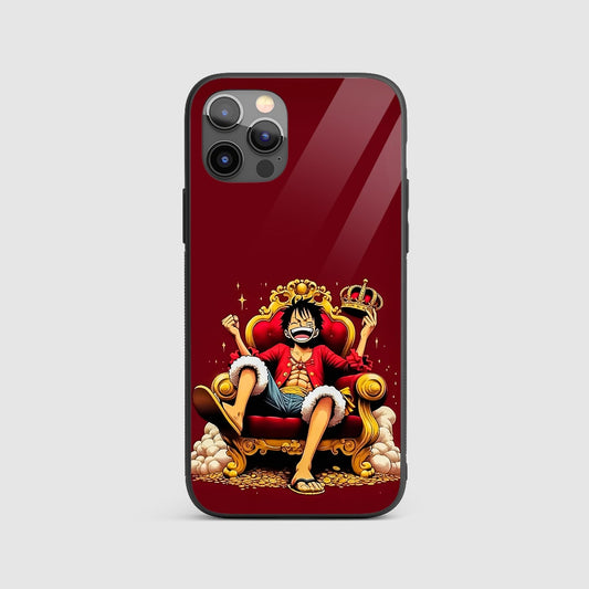 Luffy Throne Silicone Armored Phone Case by Anime Phone Cover