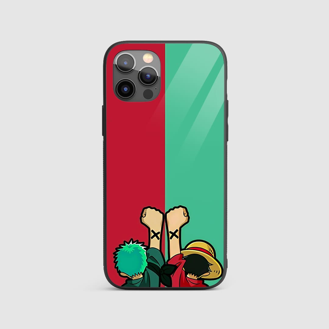 Luffy and Zoro Silicone Armored Phone Cover by Anime Phone Cover