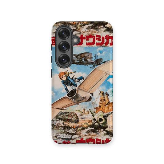 Nausicaä of the Valley of the Wind Vintage Poster II-Tough MagSafe