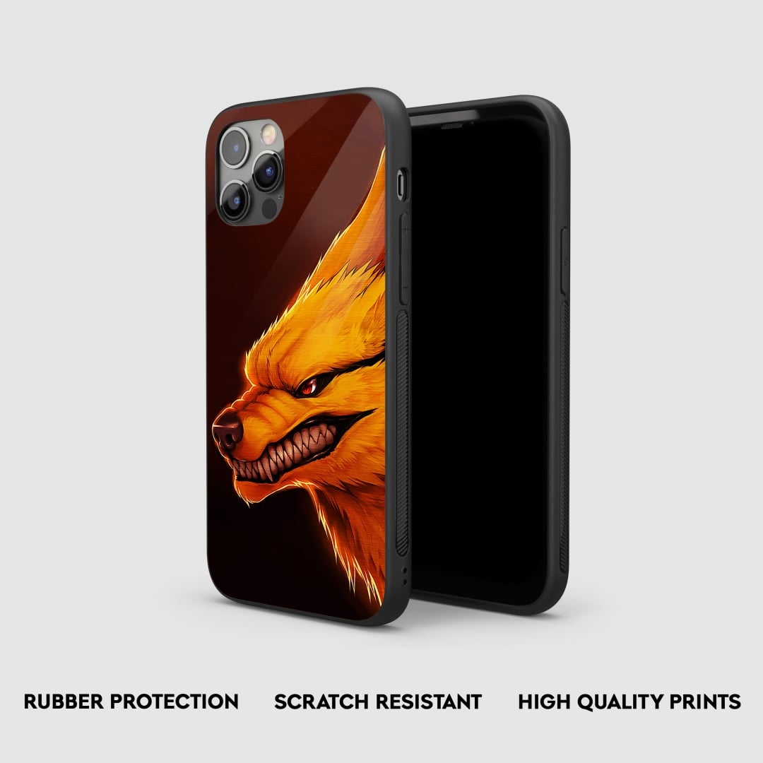 Nine Tailed Fox Silicone Armored Phone Case by Anime Phone Cover