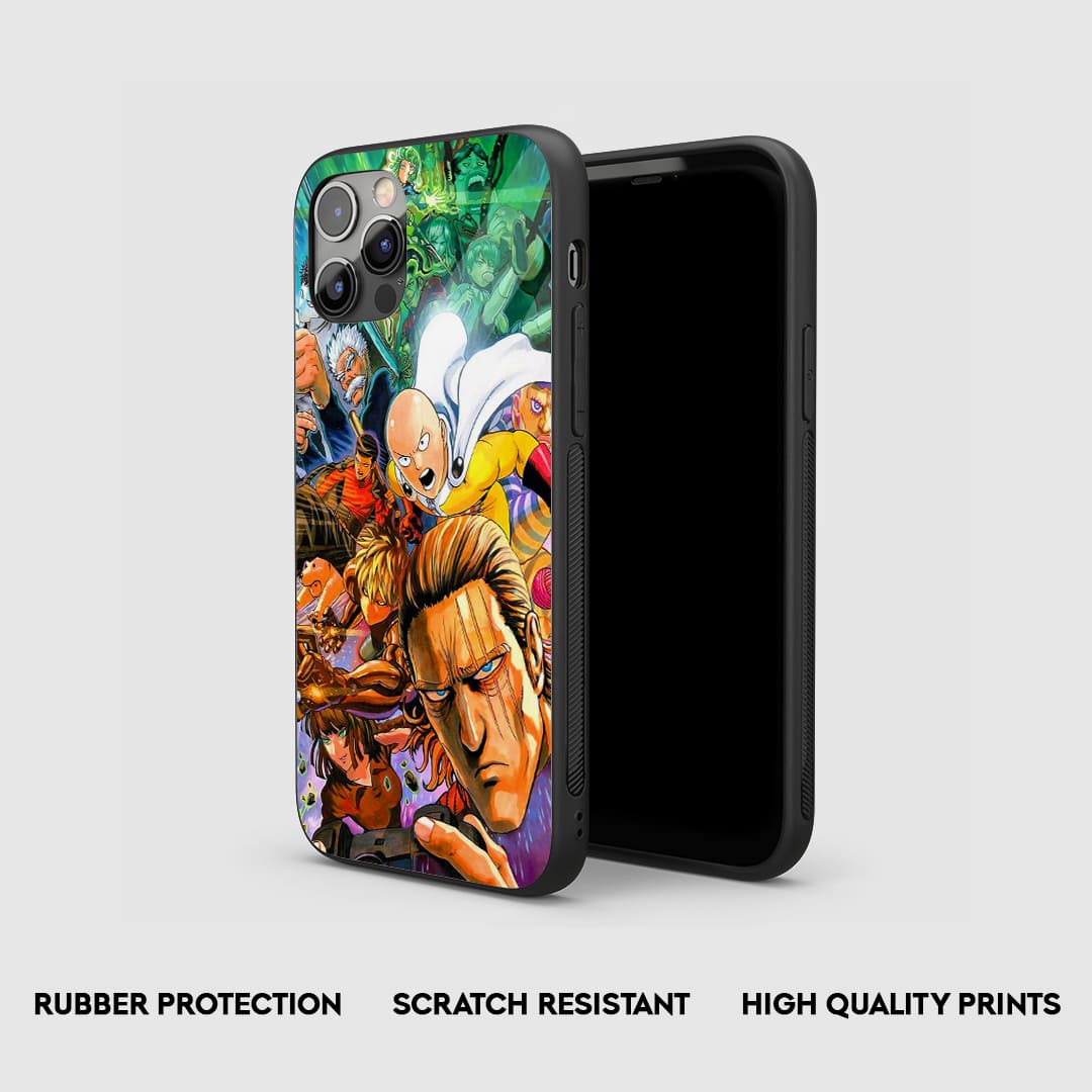 One Punch Man Silicone Armored Phone Case by Anime Phone Cover