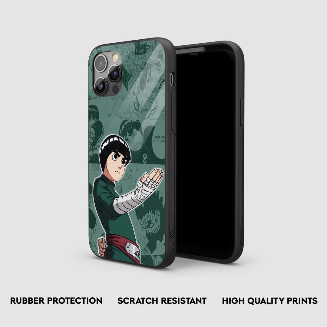 Rock Lee Manga Silicone Armored Phone Case by Anime Phone Cover