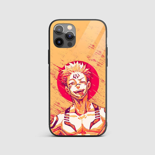 Ryomen Sukuna Pastel Silicone Armored Phone Case by Anime Phone Cover