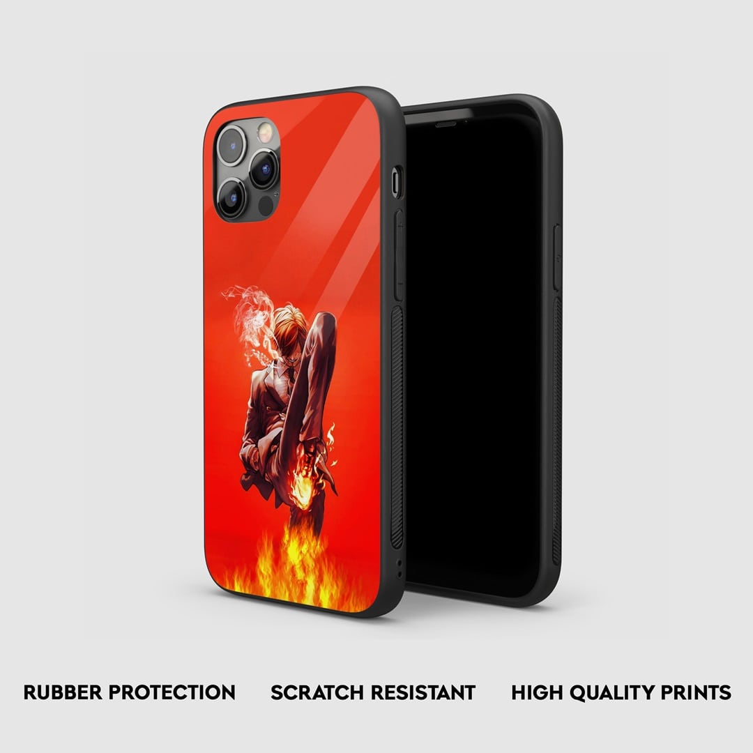 Sanji Action Silicone Armored Phone Case by Anime Phone Cover