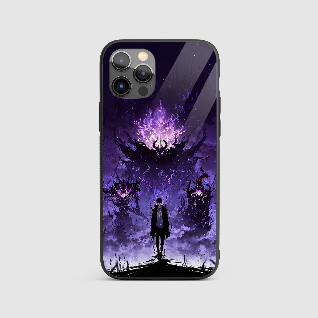Solo Leveling Hunter Silicone Armored Phone Case by Anime Phone Cover
