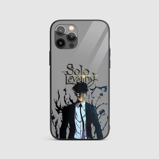 Solo Leveling Minimal Silicone Armored Phone Case by Anime Phone Cover