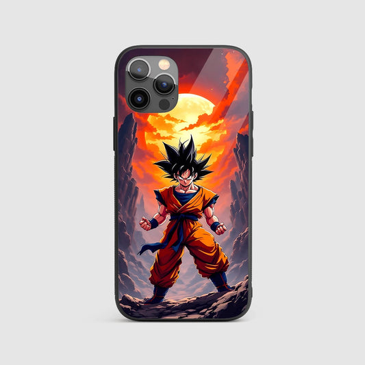 Son Goku Aesthetic Silicone Armored Phone Cover by Anime Phone Cover