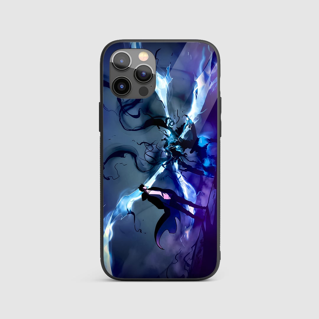 Sung Jinwoo Beru Graphic Silicone Armored Phone Case by Anime Phone Cover