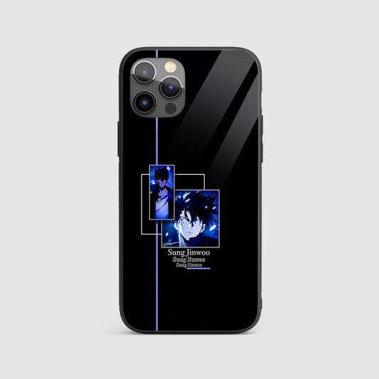 Sung Jinwoo Name Silicone Armored Phone Case by Anime Phone Cover