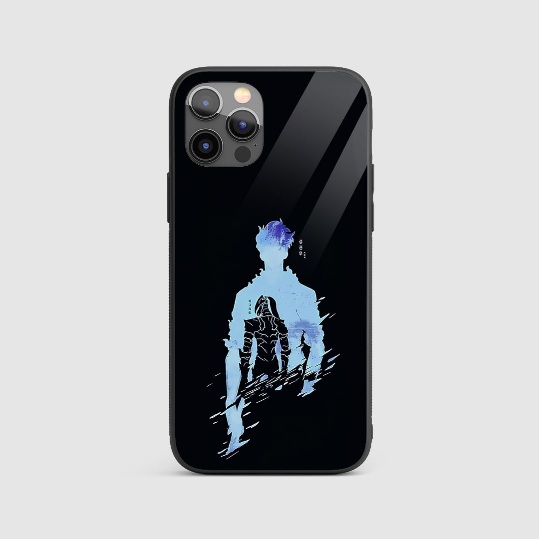 Sung Jinwoo Silhouette Silicone Armored Phone Case by Anime Phone Cover