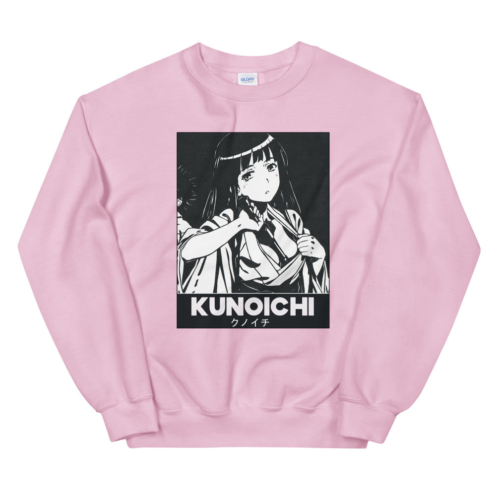 Misfit Kunoichi Sweatshirt - Anime Art - Anime Shoes